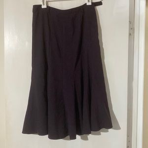 Dress barn  suede skirt. Dark purple